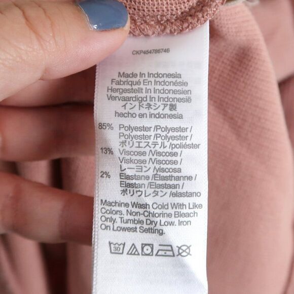 Madewell Pink Knit Long Sleeve Top - Size Large - Picture 8 of 8